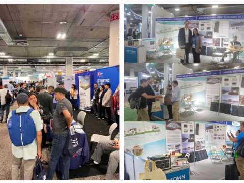 助力全球能源转型！918博天堂电气亮相美国拉斯维加斯RE+展