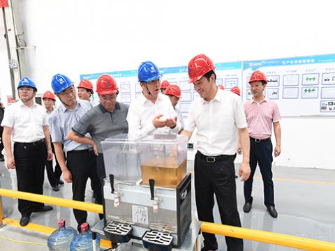 市委书记潘早云深入918博天堂集团开展清静生产检查